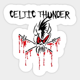 celtic thunder Sticker